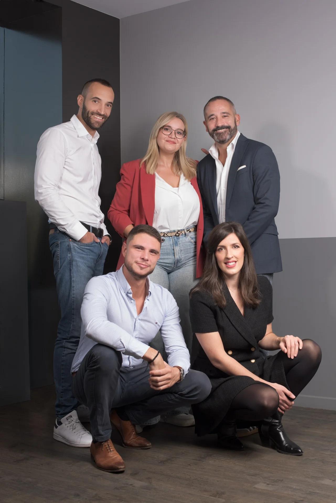 Photo de l'équipe de l'agence